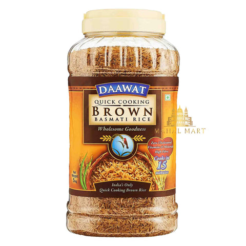 Daawat Brown Basmati Rice 5kg - Mahal Mart