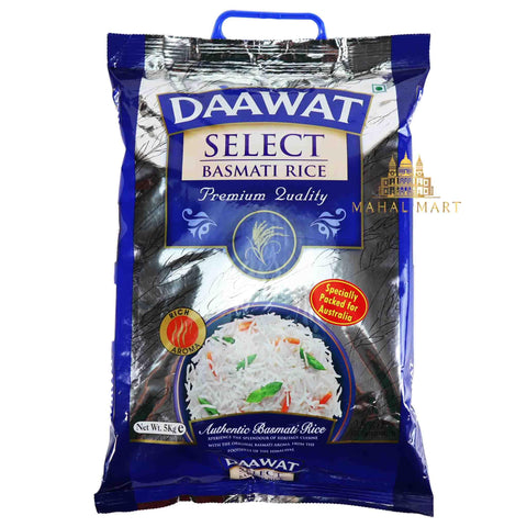 Daawat Select Basmati Rice 5kg - Mahal Mart