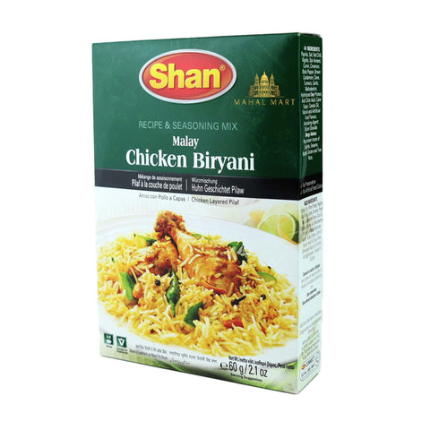 Shan Malay Chicken Biryani Mix 60g - Mahal Mart
