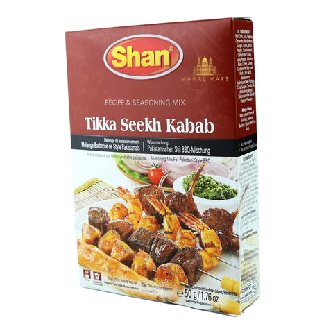 Shan Tikka Seekh Kabab Masala Mix 50g - Mahal Mart